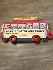 A Trolley Visit To Make Believe, by Fred Rogers ~READ DESCRIPTION AND SEE PICS~ picture