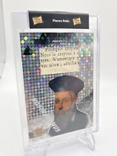 2023 PIECES of the PAST #1/1 NOSTRADAMUS BLACK DISCO ONE of ONE RELIC CARD #294 picture