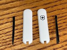New Victorinox 58mm WHITE HANDLE - SCALE 4 Piece KIT #2 for CLASSIC-RAMBLER picture