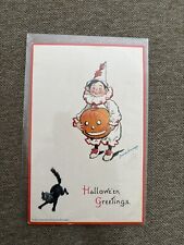 Antique Halloween Postcard 1912 picture