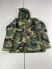 Military Cold Weather Parka Mens Medium Regular Woodland Camouflage Jacket Army picture