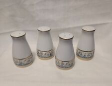 VINTAGE by Noritake 2 Sets of Porcelain Salt & Pepper Shakers W Gold Trim Japan picture
