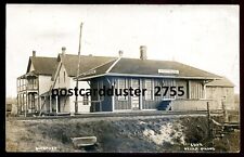 BICKFORD Ontario 1910s Watson Train Station. Real Photo Postcard by Pesha picture