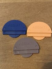 Set Of 41 Different Color Abbiati Puzzle Sample Casino Chips - Nice  picture