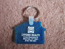 Glens Falls NY Key Ring Keychain  LYFORD REALTY ERA Collectible House shaped picture