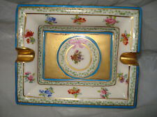 Ancienne Fabrique ROYALE Collectible Ash tray HAND PAINTED FLOWER picture