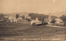 c1910 RPPC Birthplace of Brigham Young Whitingham VT Postcard picture