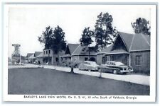 c1920's Baxley's Lake View Motel & Restaurant South Valdosta Georgia GA Postcard picture