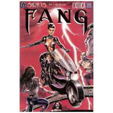 Fang #1 1995 series Sirius comics NM Full description below [c} picture
