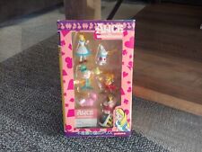 1996 Yukata Disney Alice In Wonderland Mini Figures, New In Original Package  picture