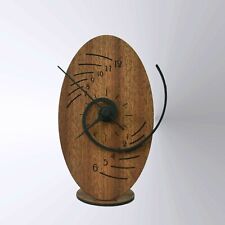 Unique Spiral Desk Clock ,Theta,Mathematical,Sophisticated,Innovative Design,Gif picture