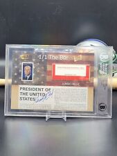 2019 The Bar Pieces Of The Past Gerald Ford Auto Inauguration Relic 1/1 Beckett picture