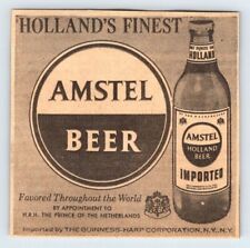 1967 AMSTEL BEER AD 3.5