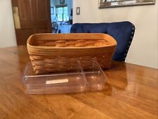 Longaberger 2000 Envelope Basket & Small Protector picture