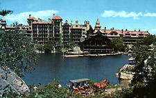 1961 MOHONK LAKE NEW YORK MOUNTAIN HOUSE ULSTER CO LAKE SHORE ROAD POSTCARD P940 picture