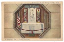 Royal Oak Michigan c1940's Shrine of the Little Flower, St. Sebastian's Altar picture