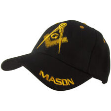 G MASON Masonic Ball Cap Adjustable Freemason Golf/Baseball Hat Freemasonry Gift picture