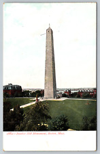 c1900s Bunker Hill Monument Boston Massachusetts  Antique Postcard picture