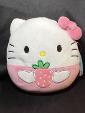 Squishmallows Sanrio Hello Kitty Strawberry 9 inch Plush Hot Topic Exclusive NWT picture