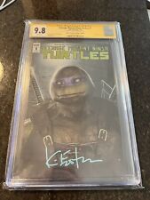 Teenage Mutant Ninja Turtles #1 Planet Awesome Cover B CGC SS 9.8 Signed Eastman picture