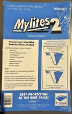 50 E Gerber Mylites 2 Mylar Comic Bags 775M2 Silver/Gold Size 7-3/4