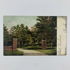 Postcard New York Binghamton NY Ross Park Entrance 1907 Posted Divided Back picture