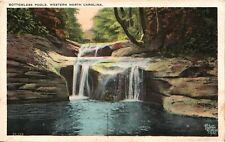 Postcard White-Border Bottomless Pools Western NC PC924 picture