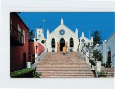 Postcard Saint Peter's Church Saint George's Bermuda picture