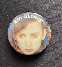 Vintage BOY GEORGE  1980’s 1.5” Pinback Button Culture Club picture