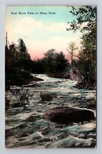 East Barre Falls On Ware River, Vintage c1910 Postcard picture