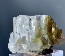122 Carat DT Aquamarine Crystal With Mica Specimen From Skardu Pakistan picture