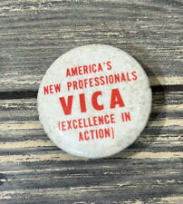 Vintage Americas New Professionals VICA Excellences In Action 1 5/8” Pin picture
