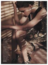 Prada High Heels Magazine Print Ad Women Fashion Long Legs shoes footwear  -1pg picture