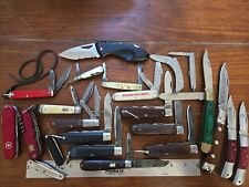 20+ Vintage Folding Pocket Knives Lot. Keen, Camillus, Case, Buck, Others - TLC picture
