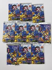 LOT OF 10 PACKS Fleer X-Men Trading Cards Factory SEALED Marvel 1996 Unopened picture