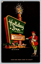 1969 Holiday Inn Midtown Albuquerque NM New Mexico On I25 I40 Posted Postcard picture