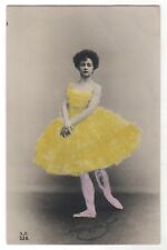 Ekaterina GELTSER STAR Russian BALLET DANCER Tsarist PHOTO RPPC Postcard Old picture