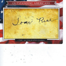 TOM RICE SIGNED OUTSTANDING AMERICANS AUTOGRAPH CARD  WW2 501 PIR D-DAY NORMANDY picture
