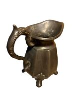 Antique American Pewter Cream Pitcher Smith & Feltman Albany New York Ca 1849 picture
