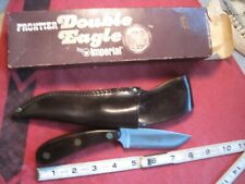 NOS VTG Frontier ImPerial USA 435 Fixed Blade Knife & Sheath picture