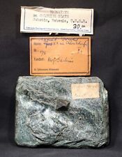 Historic Magnetite in Chlorite Schist   Sobotín, Czech Republic - old collection picture