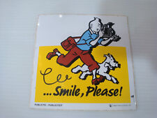 Herge Sticker Tintin and Snowy Photographer Reporter 