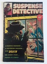Suspense Detective #3 Fawcett 1952   Woolfolk, Sekowsky, Jones Solid G+ picture