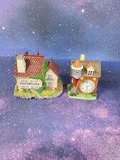 Olde England’s Classic Cottages “The Kent” Resin Also House With clock picture