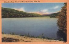 Postcard Chambersburg Reservoir Near Caledonia Park PA picture
