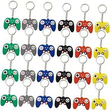 24PCS Video Game Controller Keychains in 6 Colors Video Game Party Controller  picture