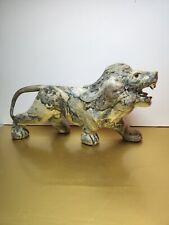 Vintage Roaring LION Sculpture  ( Home  Decoration )  picture