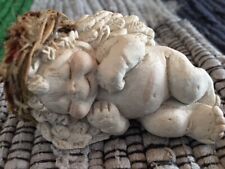 Dreamsicles Cherub Angel, Ceramic Pleasantly Sleeping, Cast Art picture
