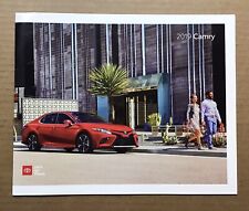 2019 Toyota Camry 32-page Original Dealer Sales Brochure Catalogue picture