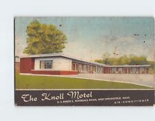 Postcard The Knoll Motel West Springfield Massachusetts USA picture